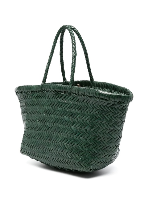 DRAGON DIFFUSION Triple Jump Small woven tote bag - Green - zdjęcie produktu nr 2