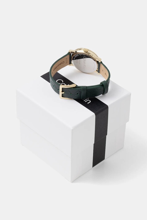 Calvin Klein zegarek damski kolor zielony 25100129 - zdjęcie produktu nr 2
