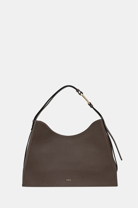 Furla torebka skórzana kolor brązowy WB01246.HSF000.2566S - zdjęcie produktu nr 1