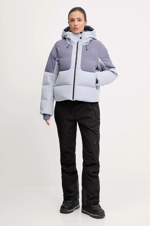 The North Face kurtka narciarska puchowa Cold Spell kolor niebieski NF0A87WTEHA1 - zdjęcie produktu nr 2