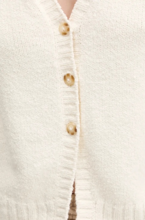 Abercrombie & Fitch kardigan bawełniany damski kolor beżowy KI150-5028 - zdjęcie produktu nr 2