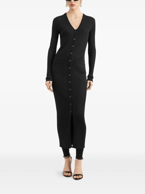Dolce & Gabbana ribbed wool dress - Black - zdjęcie produktu nr 2
