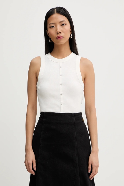 G-Star top kolor beżowy D27971-E136 - zdjęcie produktu nr 1