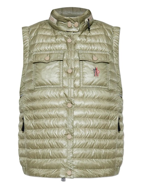 Moncler Grenoble Gumiane gilet - Green - zdjęcie produktu nr 1