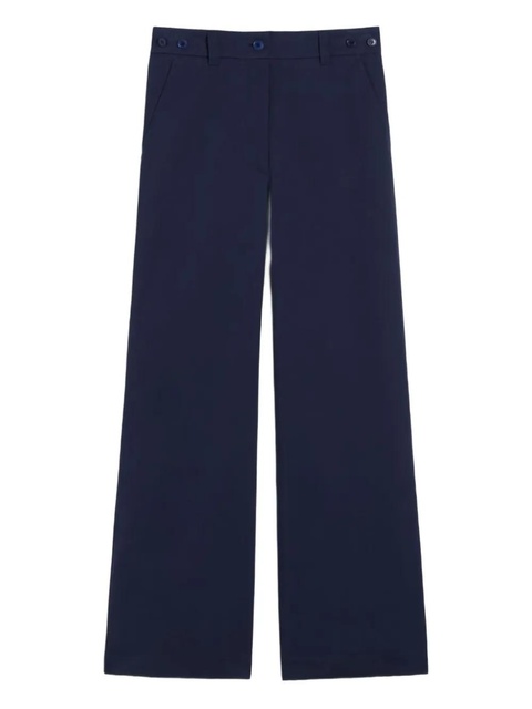 Weekend Max Mara wide-leg trousers - Blue - zdjęcie produktu nr 1