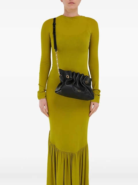 Ferragamo small Soft shoulder bag - Black - zdjęcie produktu nr 2