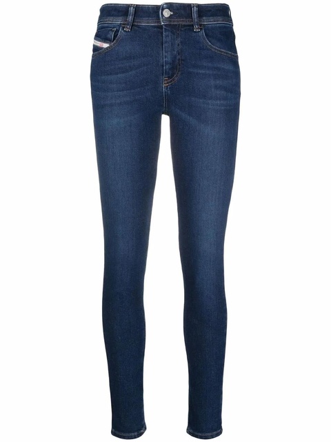 Diesel 2017 Slandy 09C19 skinny jeans - Blue - zdjęcie produktu nr 1