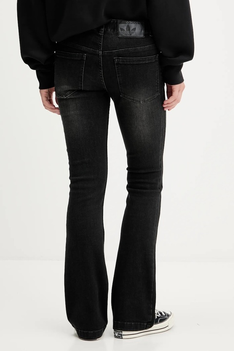 adidas Originals jeansy Slim Denim damskie medium waist KE9802 - zdjęcie produktu nr 2