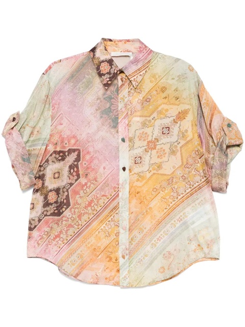 ZIMMERMANN Tallow shirt - Brown - zdjęcie produktu nr 1