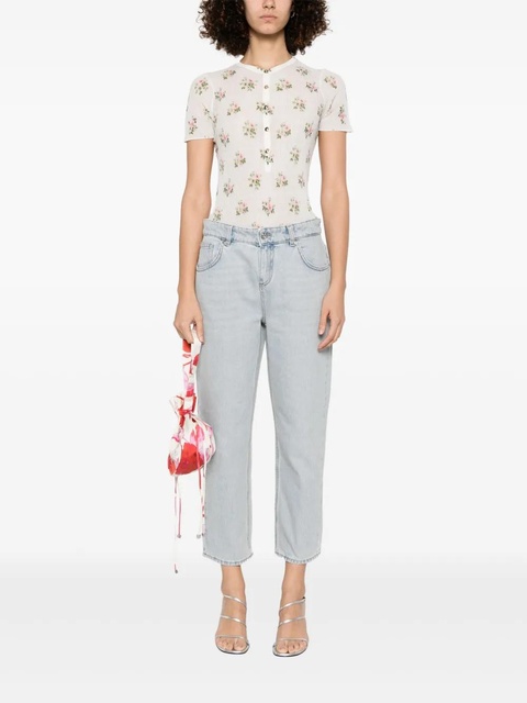 Blumarine floral-print T-shirt - Neutrals - zdjęcie produktu nr 2