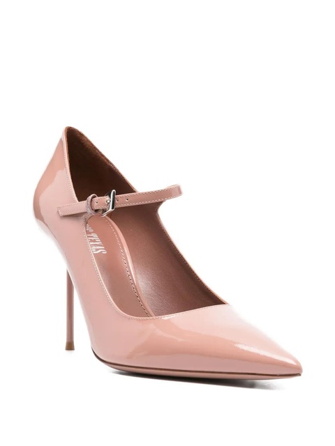 Paris Texas 90mm Lidia patent leather ankle-strap pumps - Pink - zdjęcie produktu nr 2