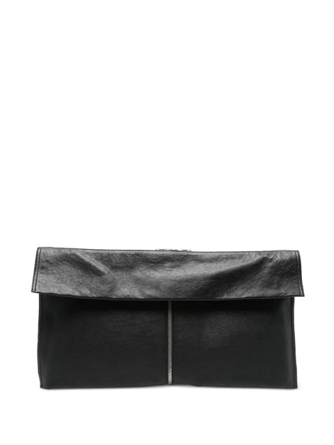 Alexander Wang double-zip leather clutch - Black - zdjęcie produktu nr 1