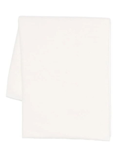 TOTEME frayed -trim classic scarf - White - zdjęcie produktu nr 1