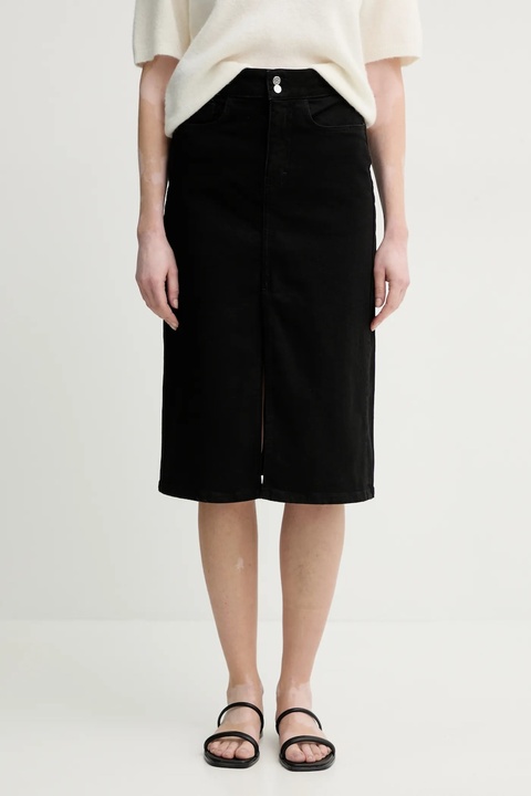 Filippa K spódnica kolor czarny midi prosta 31389 - zdjęcie produktu nr 1