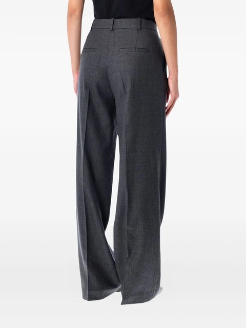 ANINE BING pleated wide-leg trousers - Grey - zdjęcie produktu nr 2
