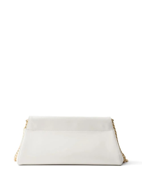 Prada Enchaîné chain-strap leather shoulder bag - White - zdjęcie produktu nr 2