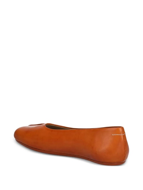 MM6 Maison Margiela stitch-out ballerinas - Orange - zdjęcie produktu nr 2