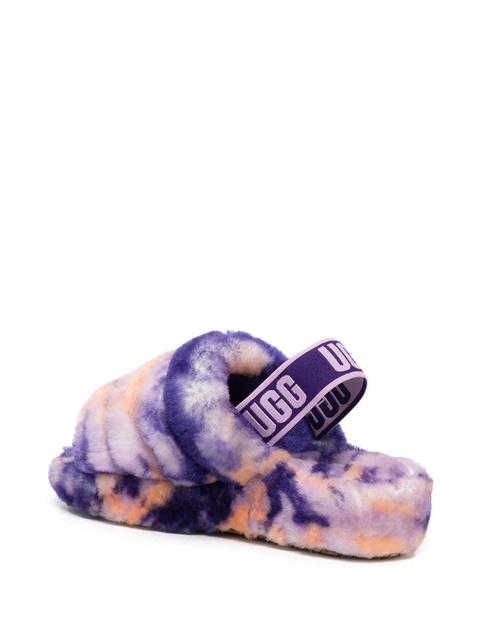 UGG Fluff Yeah shearling slides - Purple - zdjęcie produktu nr 2