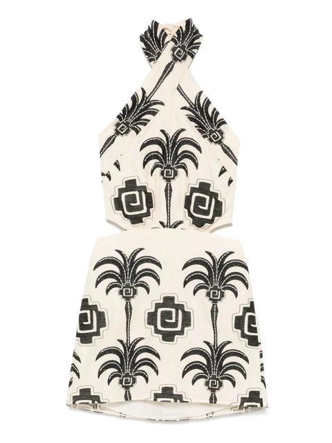 Johanna Ortiz Pintaderas mini dress - Neutrals - zdjęcie produktu nr 1