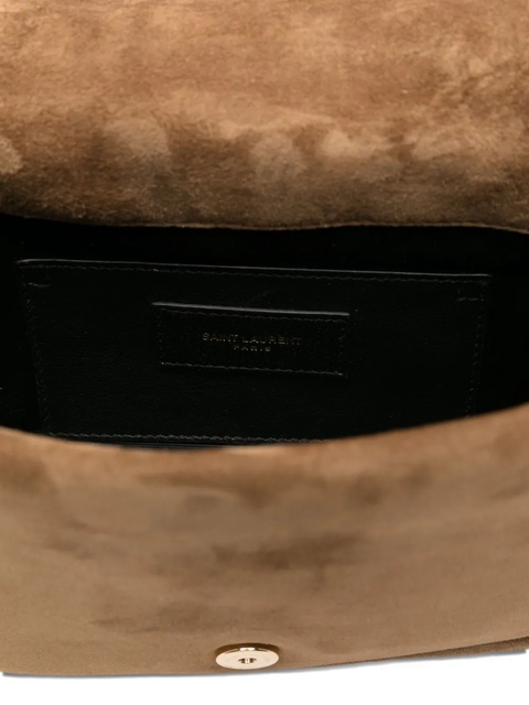 Saint Laurent Jamie 4.3 quilted suede shoulder bag - Brown - zdjęcie produktu nr 2