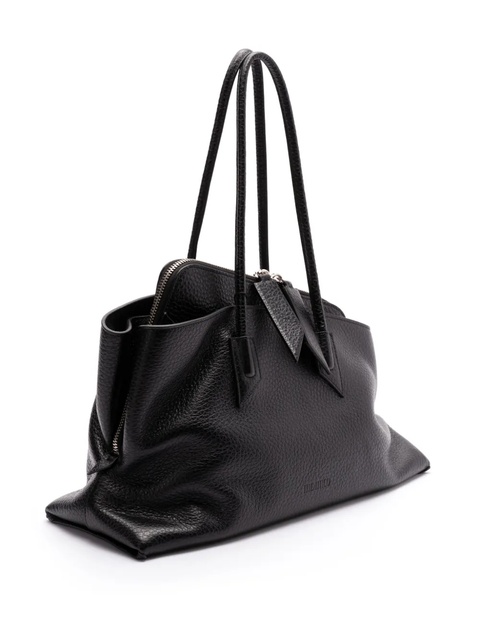 The Attico medium La Passeggiata tote bag - Black - zdjęcie produktu nr 2
