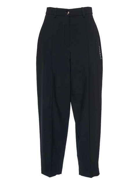 Marni embroidery straight trousers - Black - zdjęcie produktu nr 1
