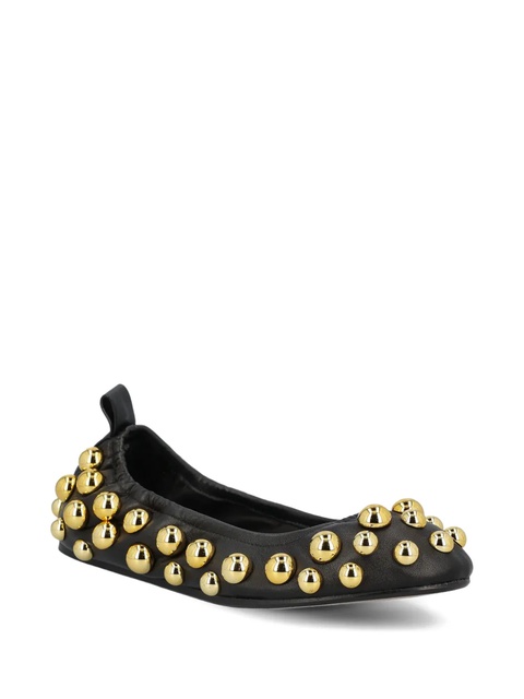 ISABEL MARANT stud-embellished ballet flats - Black - zdjęcie produktu nr 2