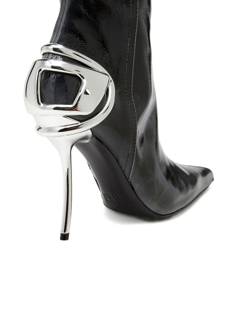 Diesel 105mm D-Ten & Half knee-high boots - Black - zdjęcie produktu nr 2