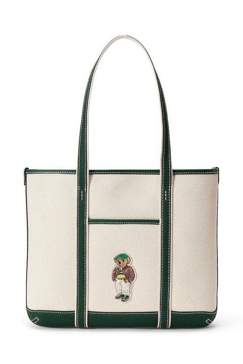 Polo Ralph Lauren torebka kolor beżowy 428973078 - zdjęcie produktu nr 1