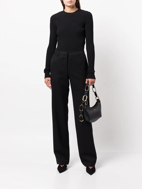ANINE BING straight-leg trousers - Black - zdjęcie produktu nr 2
