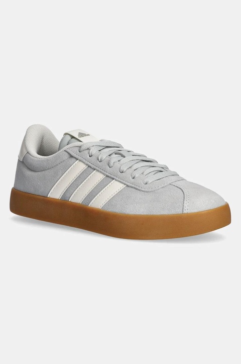 adidas sneakersy zamszowe Vl Court 3.0 kolor niebieski JP7539 - zdjęcie produktu nr 1