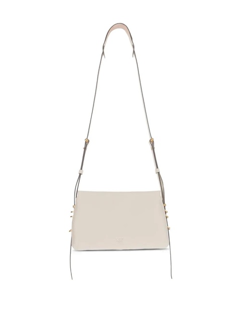 PINKO logo-plaque crossbody bag - White - zdjęcie produktu nr 2