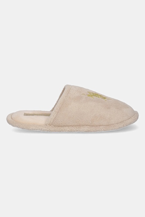 U.S. Polo Assn. kapcie GRETTY001A kolor beżowy GRETTY001W/ET1 - zdjęcie produktu nr 2