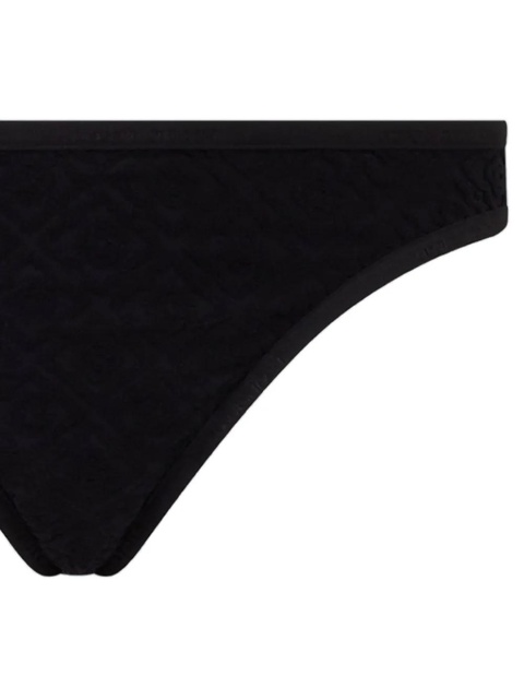 Casablanca monogram bikini bottom - Black - zdjęcie produktu nr 1