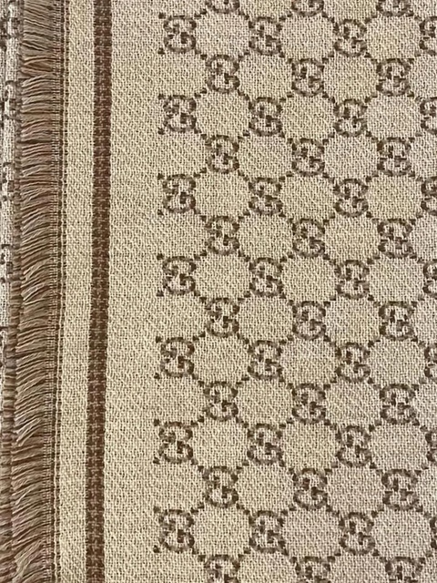 Gucci GG-jacquard scarf - Neutrals - zdjęcie produktu nr 1