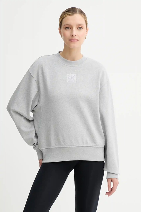 Calvin Klein bluza damska kolor szary melanżowa LV044D203G - zdjęcie produktu nr 1