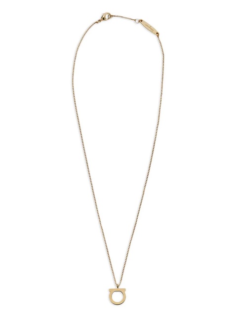 Ferragamo large Gancini pendant necklace - Gold - zdjęcie produktu nr 1