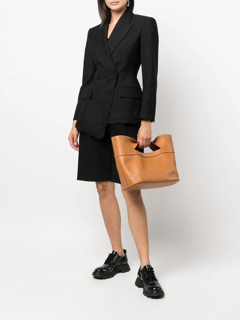 Alexander McQueen logo-print tote bag - Brown - zdjęcie produktu nr 2