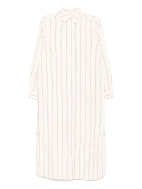 TOTEME striped tunic dress - Neutrals - zdjęcie produktu nr 1