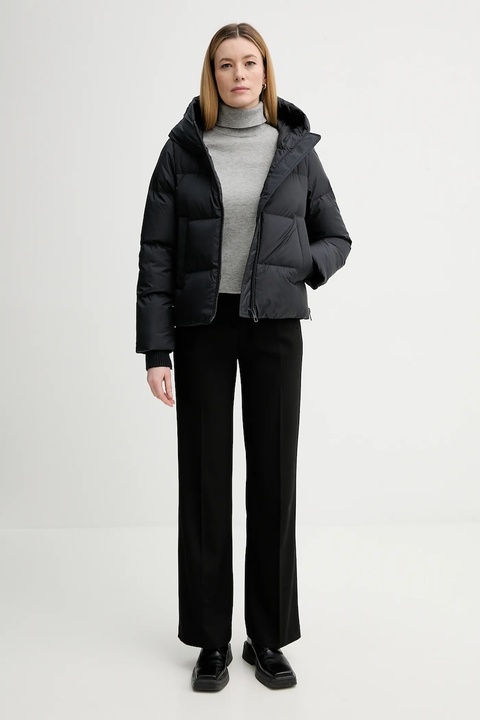 Marc O'Polo kurtka puchowa kolor granatowy zimowa 509103970141 - zdjęcie produktu nr 2