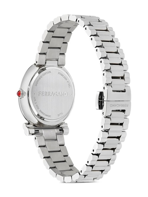 Ferragamo Twisted Gancini 28mm - Silver - zdjęcie produktu nr 2