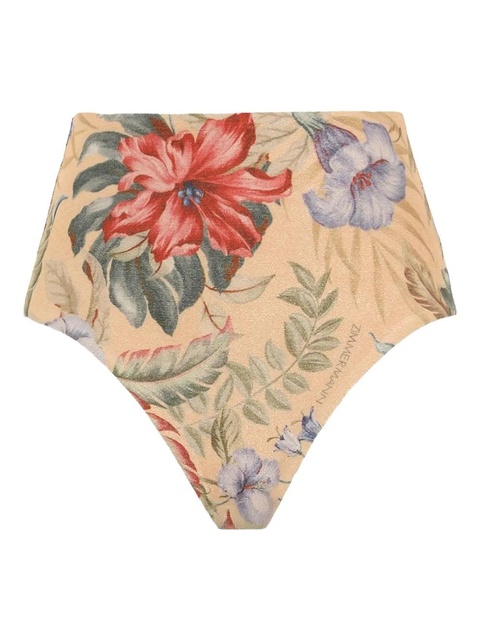 ZIMMERMANN high-waist floral print bottoms - Neutrals - zdjęcie produktu nr 2