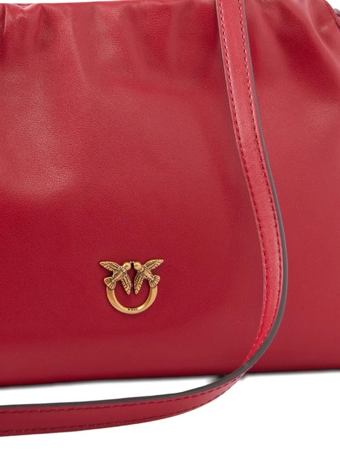 PINKO drawstring leather shoulder bag - Red - zdjęcie produktu nr 2