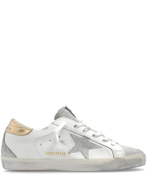 Golden Goose Super-Star distressed-effect sneakers - White - zdjęcie produktu nr 1