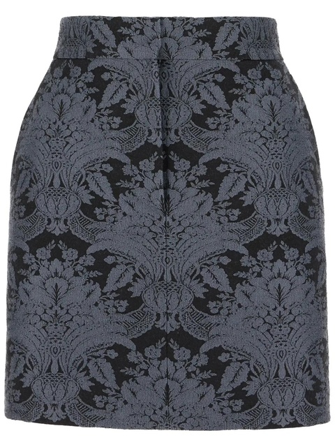 Max Mara jacquarded mini skirt - Blue - zdjęcie produktu nr 1