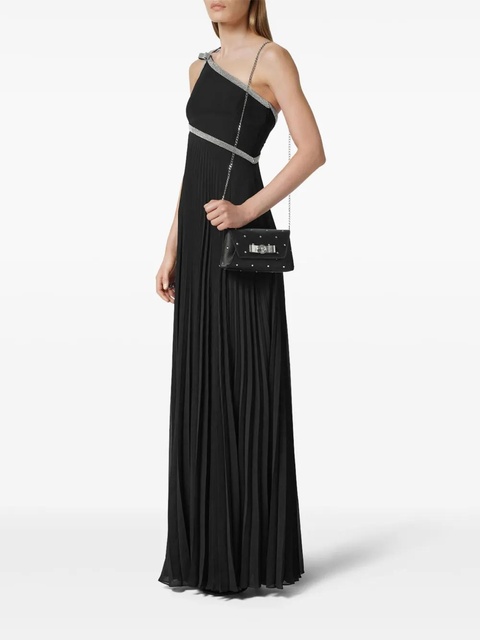 Versace Cielo Stellato Gianni Ribbon clutch bag - Black - zdjęcie produktu nr 2