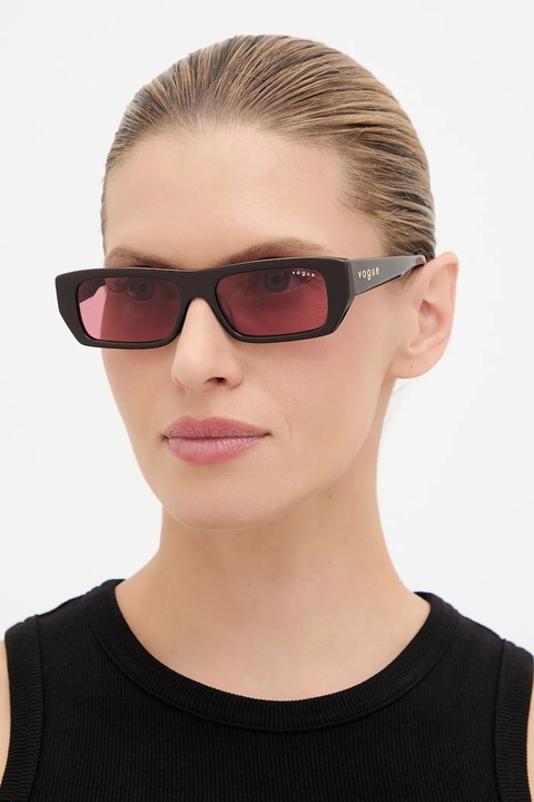 VOGUE okulary przeciwsłoneczne damskie kolor brązowy 0VO5657SU - zdjęcie produktu nr 1