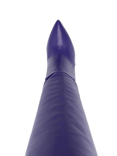Paris Texas knee-high 100mm boots - Purple - zdjęcie produktu nr 2