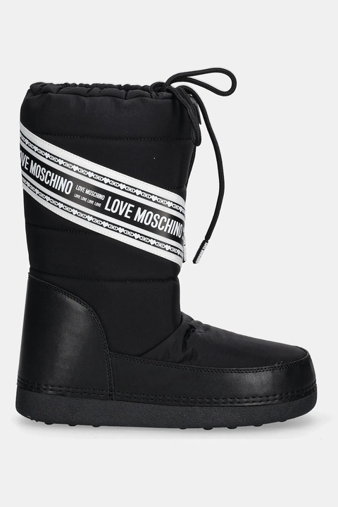 Love Moschino śniegowce kolor czarny JA24162G1NISB000 - zdjęcie produktu nr 2