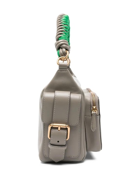 PINKO braided-handle pocket shoulder bag - Neutrals - zdjęcie produktu nr 2